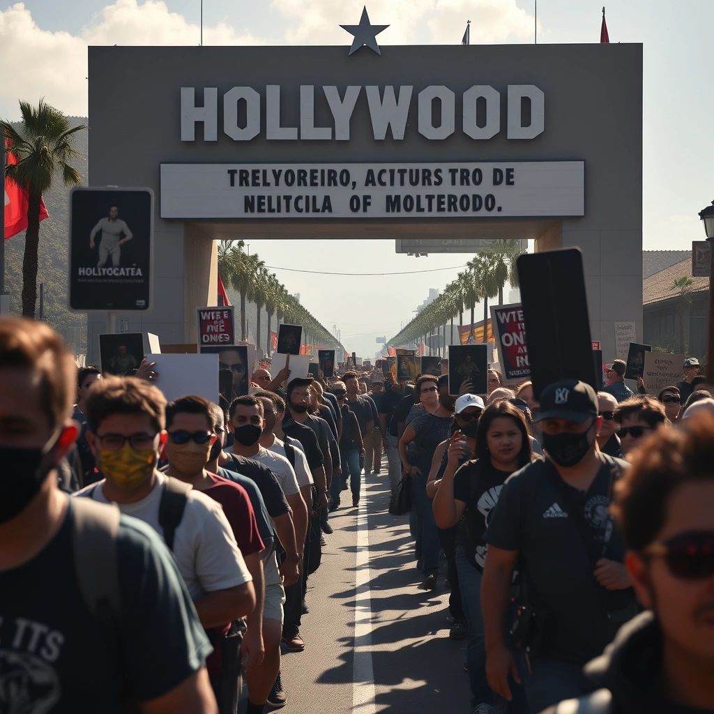 Atores em Greve: O Maior Protesto da História de Hollywood