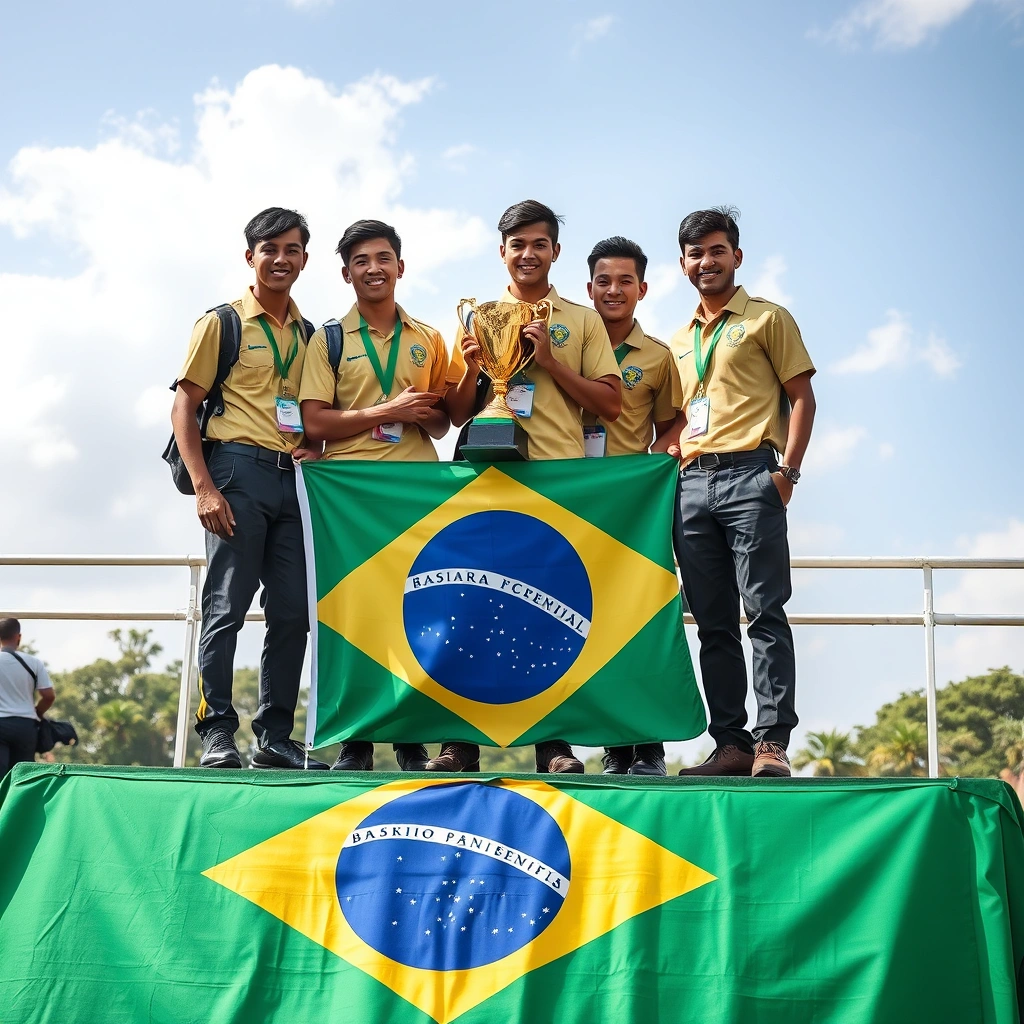 Jovens Gênios da Ciência Brasileira Conquistam Prêmio Internacional